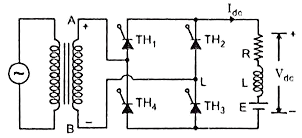 1 phase controlled bridge rectifier